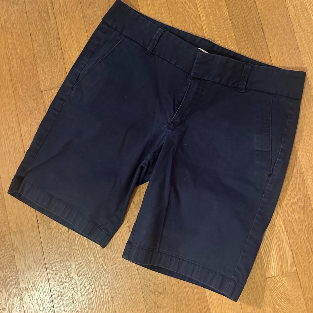 JCrew Frankie Bermuda Short, Navy, Sz 4